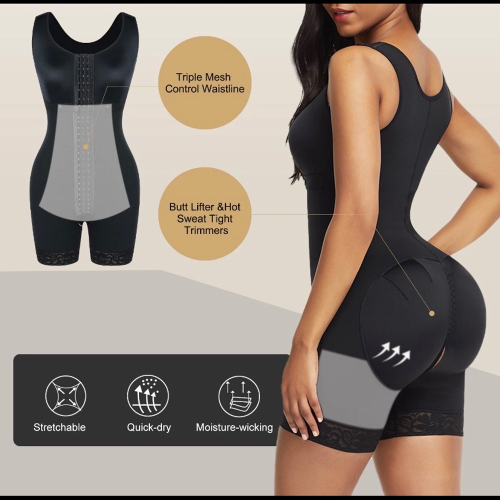 Stage 2 Post Surgery Faja Shapewear Compression Bodysuit - Picture 5 of 8